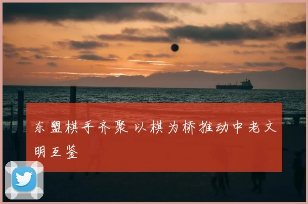 东盟棋手齐聚 以棋为桥推动中老文明互鉴