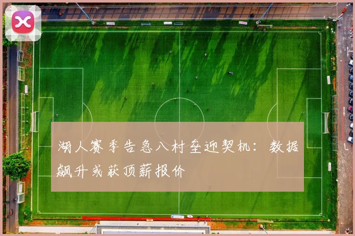 湖人赛季告急八村垒迎契机：数据飙升或获顶薪报价